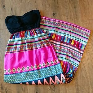 Aztec Maxi Dress